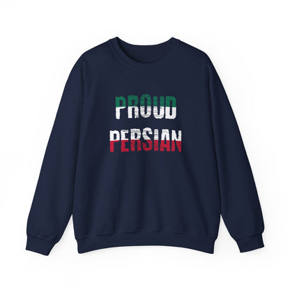 Proud Persian Crewneck Sweatshirt | Iranian Heritage Gift |  Unisex Crewneck Sweatshirt