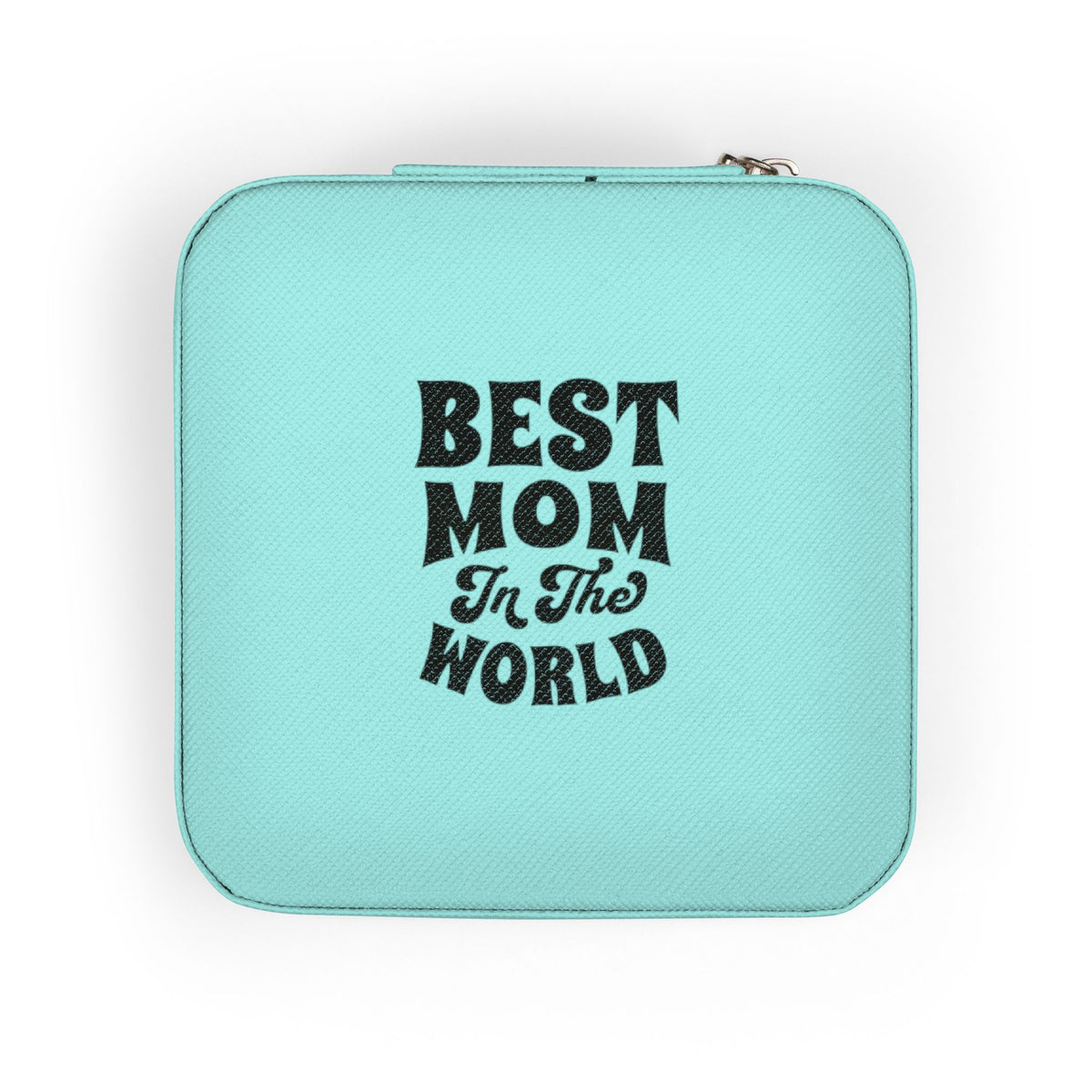 Jewelry Travel Case — 'Best Mom in the World' Compact Organizer