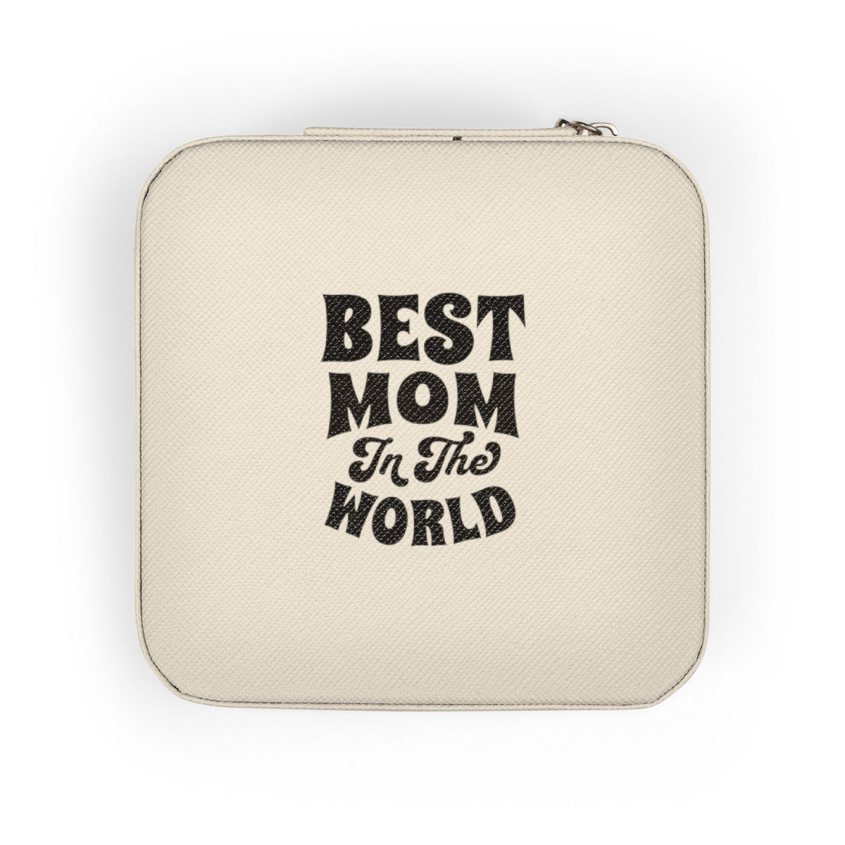 Jewelry Travel Case — 'Best Mom in the World' Compact Organizer
