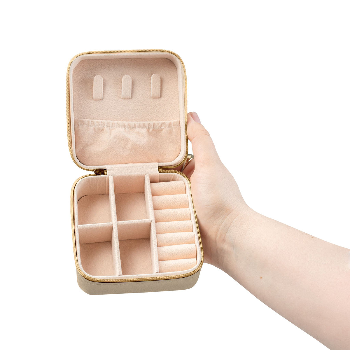 Jewelry Travel Case — 'Best Mom in the World' Compact Organizer