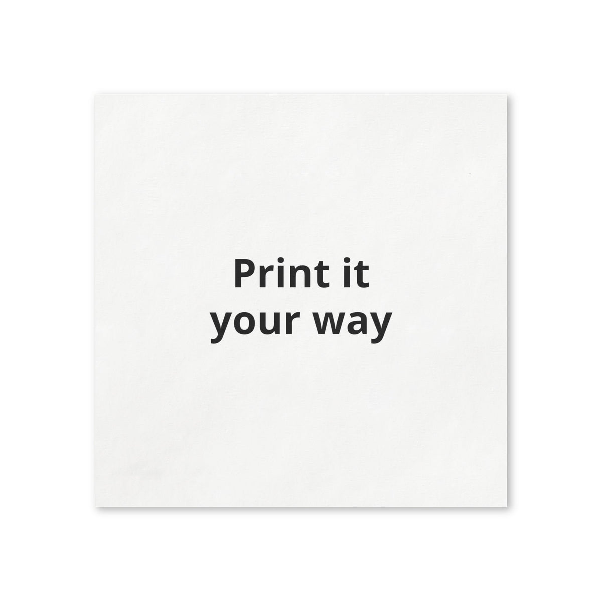 Custom Print Paper Napkins — Personalized Cocktail Napkins