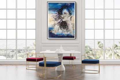 Women Life Freedom | Original Mixed Media Painting
