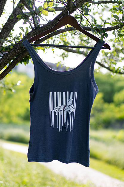 Tiger Iron-On | Bold Wild Cat Art Transfer for Clothing & Accessories | Fierce Wearable Art Gift for Animal Lovers