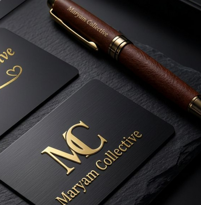 Personalized Metal Laser Engraved Business Cards