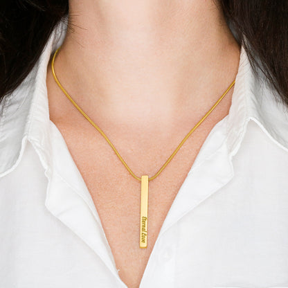Life Is an Adventure Personalized Necklace