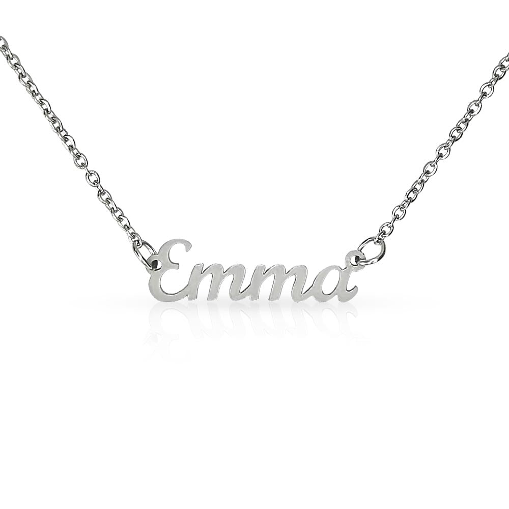 One Name Pendant Necklace