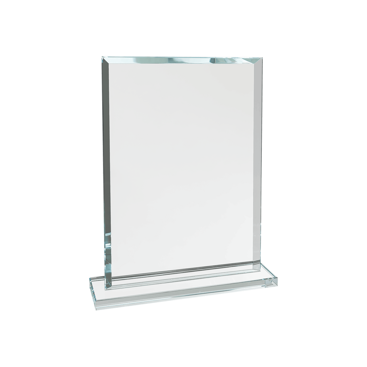 Engraved Rectangle Glass Award – Personalized Corporate, Employee or Recognition Trophy