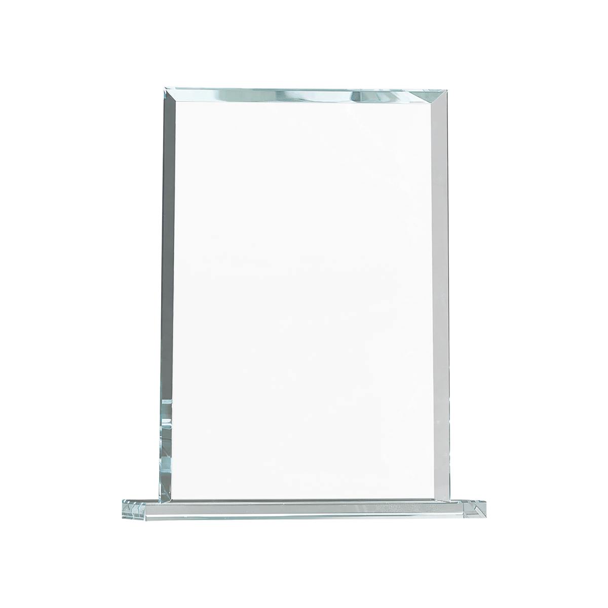 Engraved Rectangle Glass Award – Personalized Corporate, Employee or Recognition Trophy