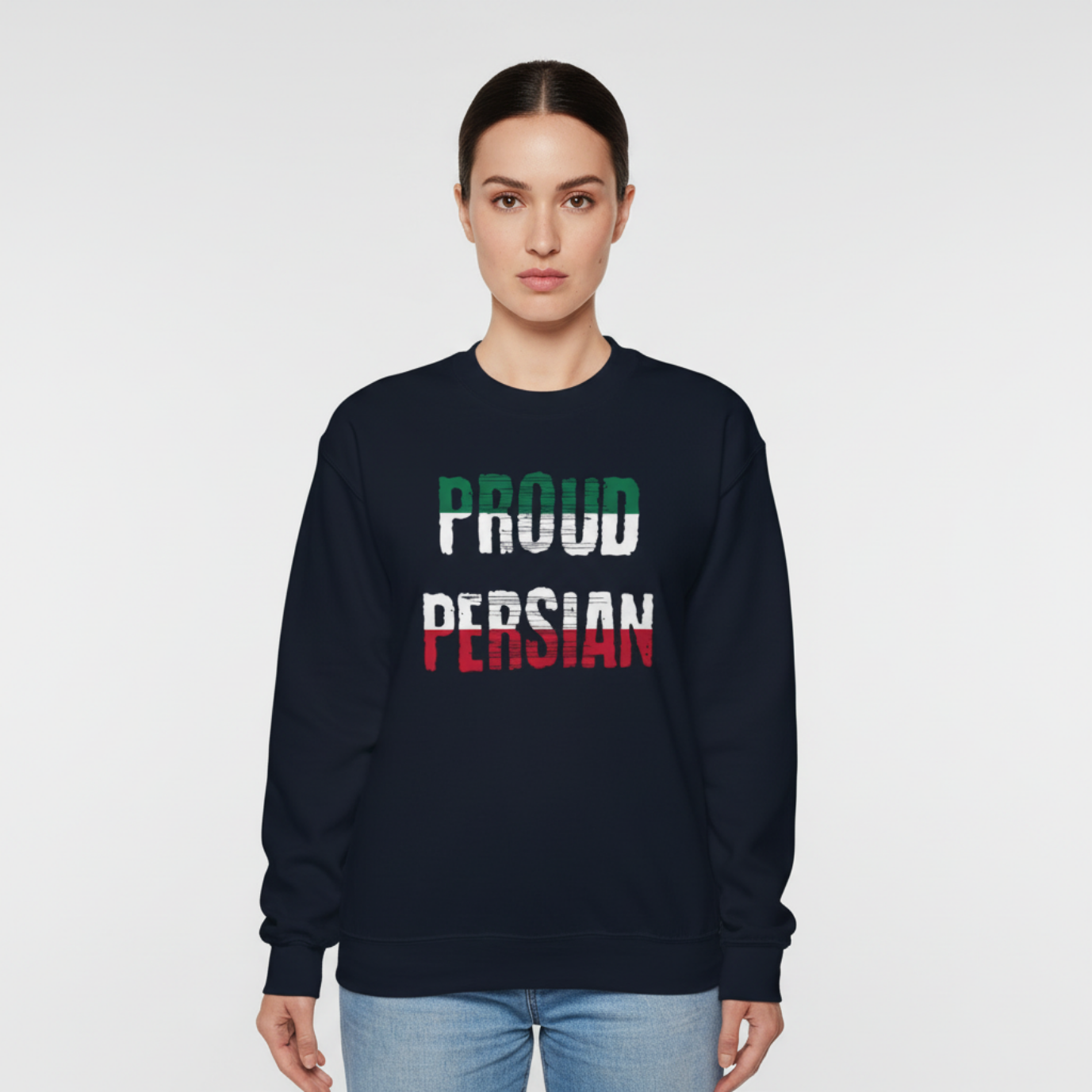 Proud Persian Crewneck Sweatshirt | Iranian Heritage Gift |  Unisex Crewneck Sweatshirt